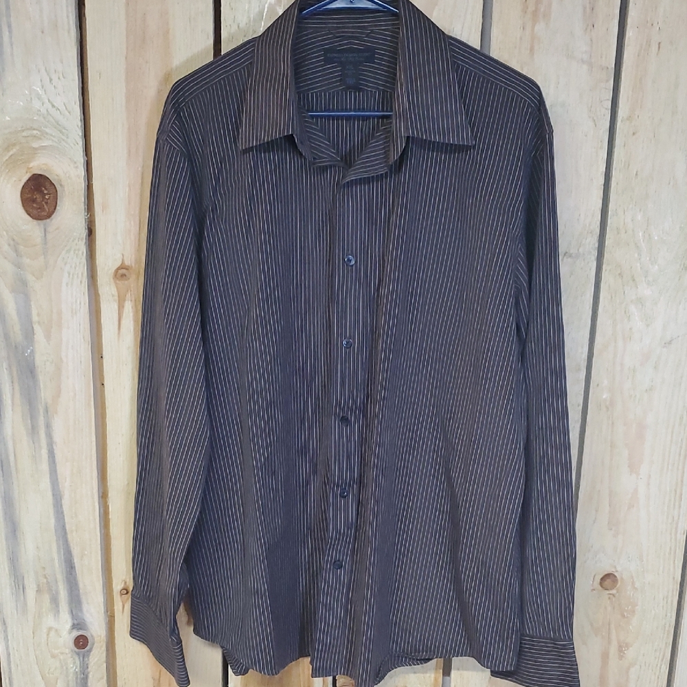 Mens Express Design Studio Dress Shirt Size XXL Office Casual